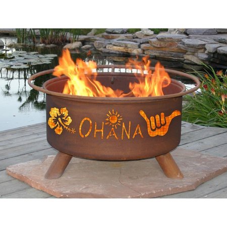 SPIDERMAN 2099 Patina 24 in. dia. Ohana Outdoor Fire Pit PA434326